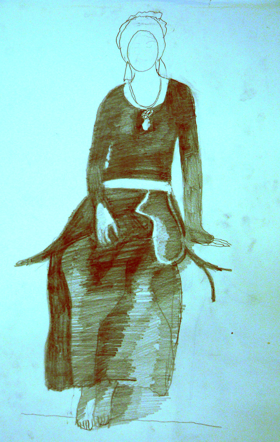 Jonathan, élève à l’école des arts décoratifs.